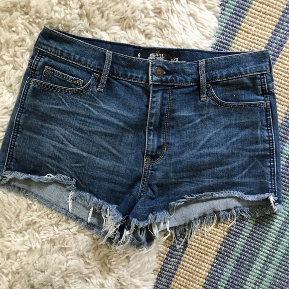 Hollister Pants - Hollister • High Waisted Denim Shorts